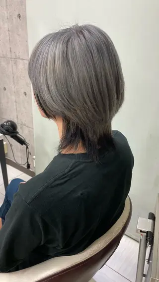 ミディアム カラー メンズ 牧野恭平 【★酸性縮毛矯正★】のヘアスタイル