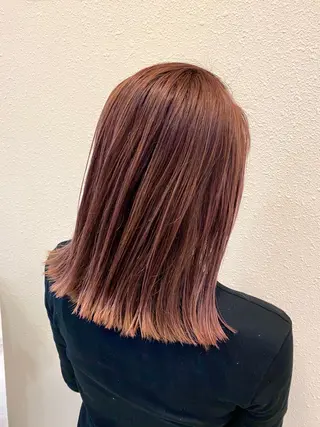 セミロング 中川 茜里のヘアスタイル