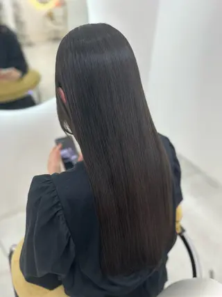 ロング aini上本町店所属・aini上本町 吉元直明のヘアスタイル