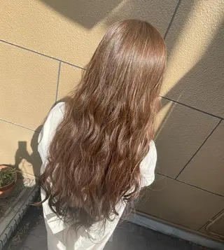 ロング カラー hairs BEAU 藤田彩夏のヘアスタイル