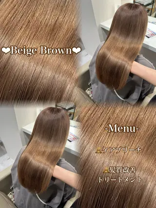 ロング 🎀ブリーチ🎀栄 艶カラー/yukiのヘアスタイル