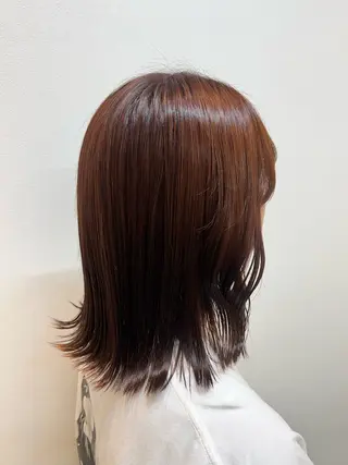 ミディアム カラー CYNTHiA /南庄/Kanoのヘアスタイル