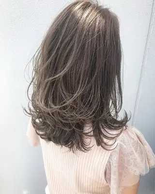 ミディアム カラー ROCCAhair 瞭汰のヘアスタイル