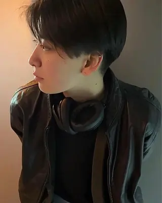 ショート メンズ オカモト ミユウのヘアスタイル