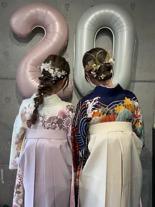 ロング FUJII MARINのヘアスタイル