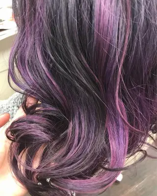 ロング カラー 岩谷/ブリーチ 🪽透明感カラーのヘアスタイル