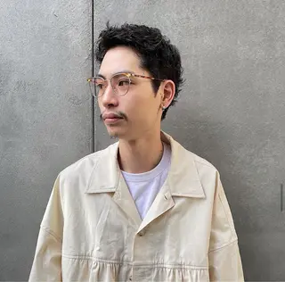 ショート メンズ 渋谷/原宿/メンズ/ コヤマトモヤのヘアスタイル