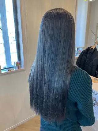 ロング カラー ヘアアレンジ like みやびのヘアスタイル
