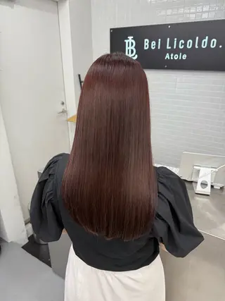 ロング カラー 古田 昂也のヘアスタイル
