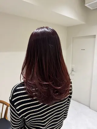 ロング 韓国レイヤー💋/ ワンホン/NANAのヘアスタイル