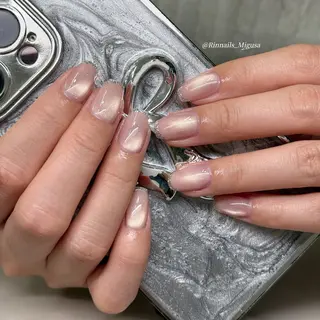 ショート RIN NAILS ᥫ᭡Migusaのネイルデザイン