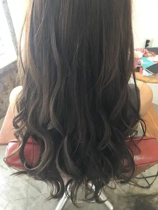 ロング カラー fio マナミのヘアスタイル