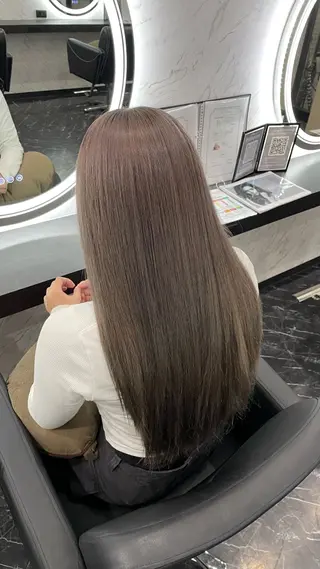 カラー ブリーチ・暖色カラー エクステ/mao🩰のヘアスタイル