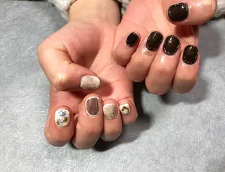 ネイル kiii.__ ✴︎*のネイルデザイン