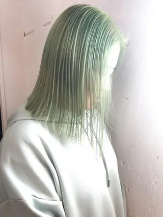 セミロング ショート✨ボブ✨代表 新田見美仁のヘアスタイル