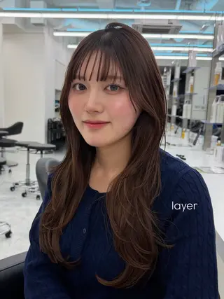 ロング カラー 似合わせstyle ❤︎misaki❤︎のヘアスタイル