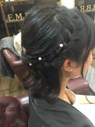 ヘアアレンジ embrace エンブレイスのヘアスタイル