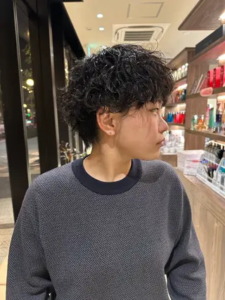 ショート メンズ 中尾 碧斗のヘアスタイル