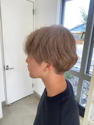 カラー メンズ 堀越 美羽のヘアスタイル