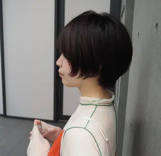 ショート パーマ 松井美樹/似合わせ ガーリー・韓国のヘアスタイル