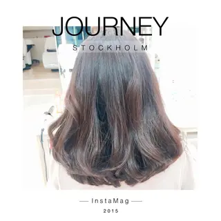 ミディアム セミロング カラー Lyhair🦊🎀 AKIのヘアスタイル