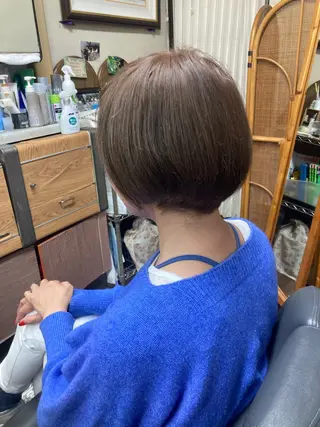 カラー 理容アサカワ所属・浅川 きみたかのヘアスタイル