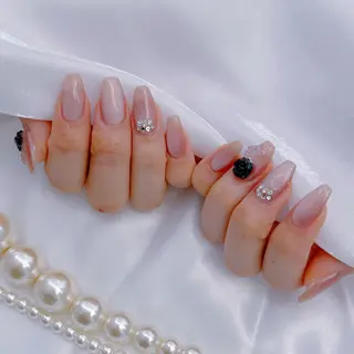 ネイル Romymoon nail帆南☾ ໋のネイルデザイン
