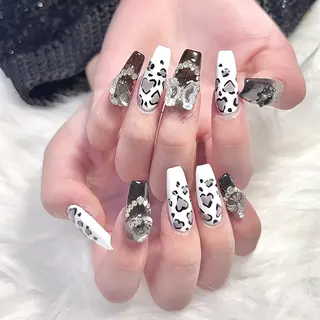 ネイル 🍑長さだし ワンホン💅モモコのネイルデザイン