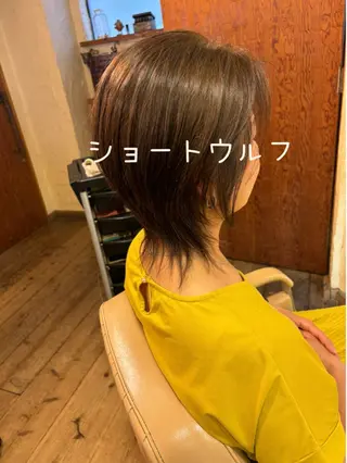 ミディアム 大鹿 数馬のヘアスタイル