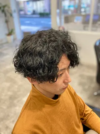 パーマ メンズ 男のスタイル革命 健太郎✂︎のヘアスタイル
