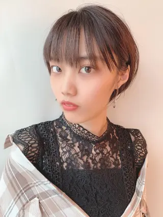 ショート 🎉骨格矯正カット ばば　としまさのヘアスタイル