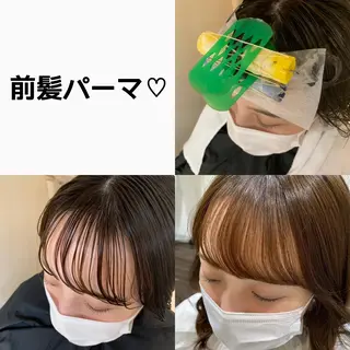 パーマ デジタルパーマ🫧 韓国風ヘア🫧サクラのヘアスタイル