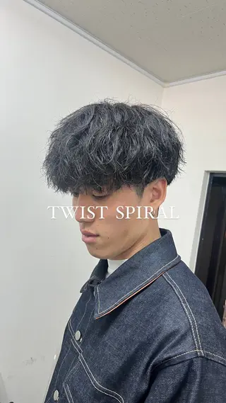 ショート メンズパーマ/縮毛 超特化/tomokiのヘアスタイル