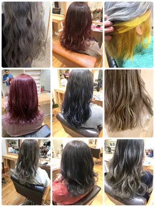 ロング カラー lucia RYOのヘアスタイル