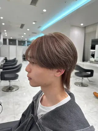 ショート カラー メンズ 🐺韓国風メンズ特化 あさひ🐺のヘアスタイル