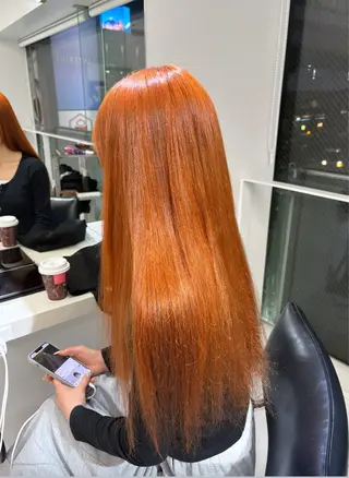 ロング カラー haruka /韓国レイヤーのヘアスタイル