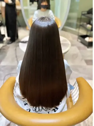 ロング ダメージレス縮毛矯正 髪質改善【美冴】のヘアスタイル