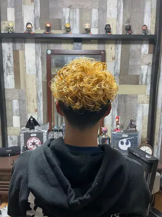 カラー パーマ メンズ メンズ特化型/永井 友貴のヘアスタイル