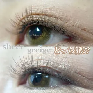 メンズ マツエク・マツパ アイブロウ Moyu eyelashのマツエク・マツパデザイン