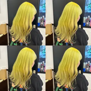 セミロング カラー ✨縮毛矯正✖︎顔周り レイヤー✨ナカムラのヘアスタイル