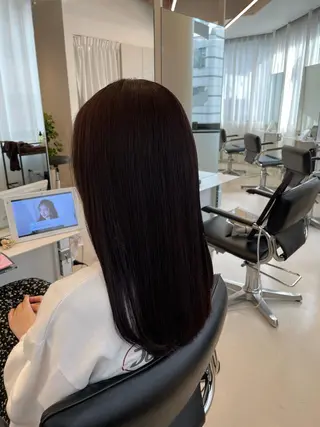 ロング カラー ヘアアレンジ ♦️最強の似合わせ ♦️店長/高橋のヘアスタイル
