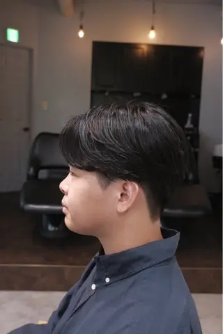 ショート メンズ シャドウパーマ No.1うえちりくのヘアスタイル