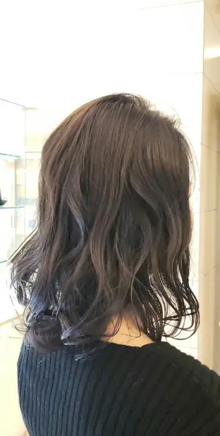 ミディアム 遠藤 量平のヘアスタイル