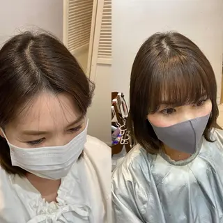 ミディアム 隅野 恭生のヘアスタイル