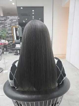 ロング カラー 芳賀 風斗のヘアスタイル