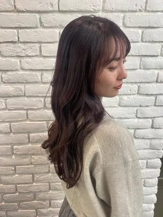 セミロング カラー ヘアアレンジ 🎧ayaka/ボブ /透明感カラー🩵のヘアスタイル