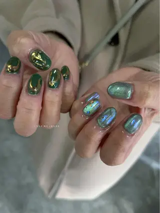 ネイル わたなべ ちかのネイルデザイン