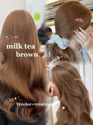 カラー 透明感ベージュ🎀 Anju/渋谷🎀のヘアスタイル