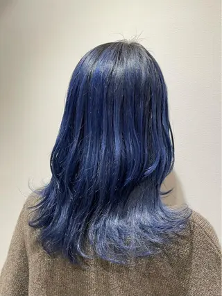 セミロング カラー 新宿御苑前/新宿 Ryuseiのヘアスタイル
