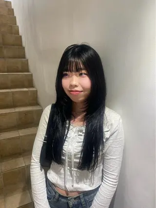 ロング rimu /艶髪/艶カラーのヘアスタイル